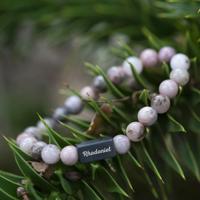 Roze Rhodoniet - Dames Kralen Armband