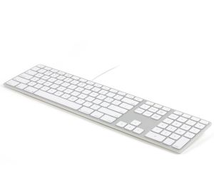 Matias Bedraad Toetsenbord US QWERTY voor MacBook zilver