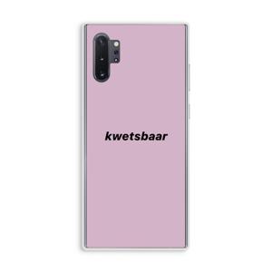 kwetsbaar: Samsung Galaxy Note 10 Plus Transparant Hoesje