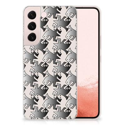 Samsung Galaxy S22 | TPU Hoesje | Salamander Grey