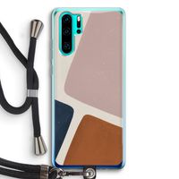 Geo #2: Huawei P30 Pro Transparant Hoesje met koord