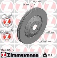 Remschijf FORMULA Z REMSCHIJF 100337575