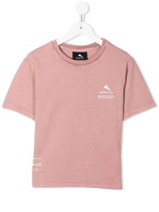 Mauna Kea t-shirt à logo imprimé - Rose