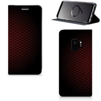 Samsung Galaxy S9 | Hoesje met Magneet | Geruit Rood