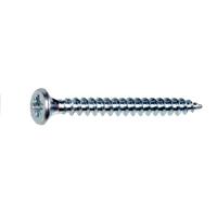 Ivana spaanplaatschroeven - platverzonken kop - 4,5 x 50 mm - verzinkt - PZ2