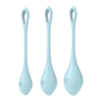 Satisfyer Yoni Power 2 - Kegel Balls Set - Lichtblauw