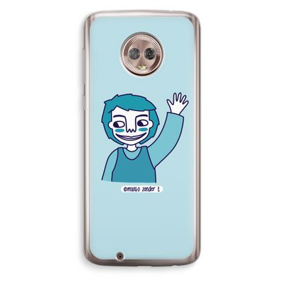 Zwaai: Motorola Moto G6 Transparant Hoesje