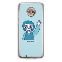 Zwaai: Motorola Moto G6 Transparant Hoesje