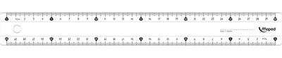 Maped lat Essentials 146 30 cm eco - dubbele graduatie