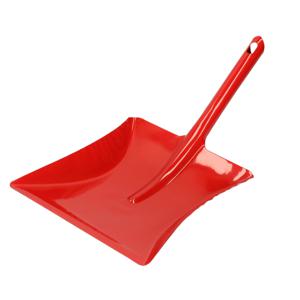 Brumag Vuilblik - verzinkt metaal - 38 x 23 cm - rood - stofblik   -