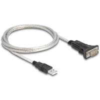 Delock USB 2.0 Adapter [1x USB-A 2.0 stekker - 1x Serieel 9-polig] 64268 1 m