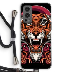 Tiger and Rattlesnakes: OnePlus Nord 2 5G Transparant Hoesje met koord