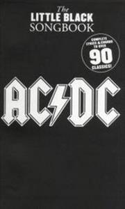 ISBN Little Black Songbook : AC/DC boek Muziek Engels Paperback