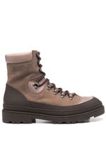 Brunello Cucinelli bottines à lacets - Marron