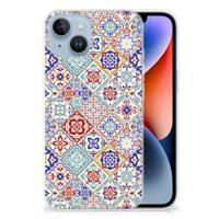 Apple iPhone 14 | TPU | Siliconen hoesje | Tiles Color