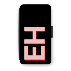 Monogram: iPhone XS Flip Hoesje