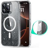 iPhone 16 Pro Max HaloLock Classic Hybrid Case (Camera Control) - Clear Shimmer - thumbnail
