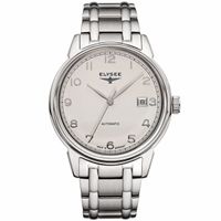 Elysee Herenhorloge EL.80545S All stainless Zilver