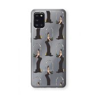 Pop Some Kim: Samsung Galaxy A31 Transparant Hoesje