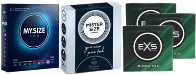 Condoom Anoniem Condoompakket Maat 69 - 9 Ruime XXL Condooms