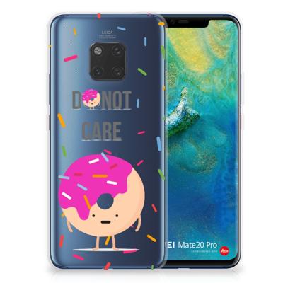 Huawei Mate 20 Pro | Siliconen Case | Donut Roze