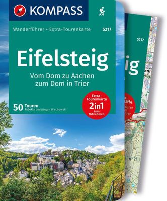 Wandelgids 5217 Kompass Wanderführer Wanderführer Eifelsteig | Kompass