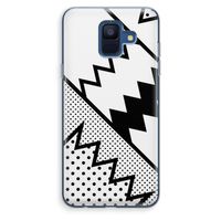 Pop Art #5: Samsung Galaxy A6 (2018) Transparant Hoesje