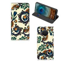 Telefoon Hoesje Nokia X20 | X10 Barok Flower Telefoon Hoesje Nokia X20 | X10 Barok Flower