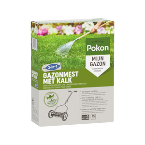 Pokon Pokon Gazonmest met Kalk