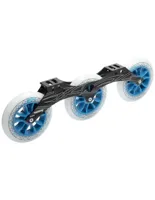 Viking Hi-speed Inline Frame + Wielen 3x125mm Compleet 125mm