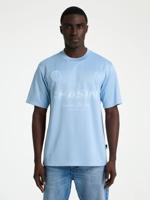 Chasin Stadium Print T-shirts E62 - M.blue