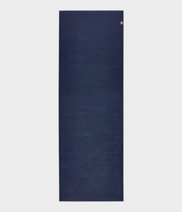 Manduka eKO Lite Yogamat Rubber Blauw 4 mm - Midnight - 180 x 61 cm