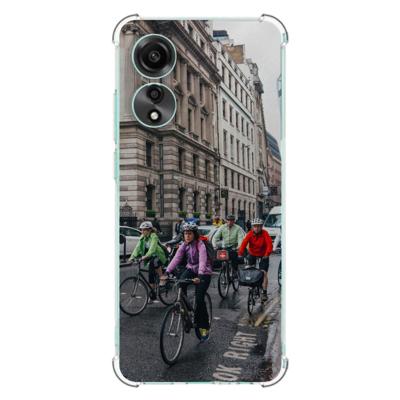 Anti-Shock Back Cover Hoesje Maken | voor de OPPO A78 4G | Eigen telefoonhoesje ontwerpen | Op maat gemaakt