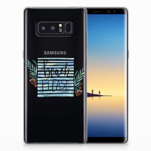 Samsung Galaxy Note 8 Telefoonhoesje met Naam Boho Beach