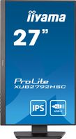 Iiyama ProLite XUB2792HSC-B5 LCD-monitor Energielabel E (A - G) 68.6 cm (27 inch) 1920 x 1080 Pixel 16:9 4 ms HDMI, DisplayPort, Hoofdtelefoon (3.5 mm - thumbnail