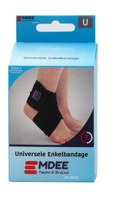 Enkel supportband blauw
