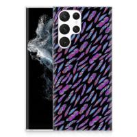 Samsung Galaxy S22 Ultra | TPU bumper | Feathers Color