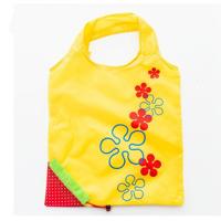 2 PC'S creatieve aardbei winkelen herbruikbare vouwen herbruikbare kruidenier Shopping Bag (geel)