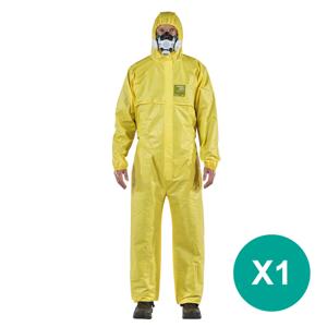 Ansell AlphaTec 2300/132 Overall chemische bescherming geel - maat XL
