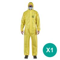 Ansell AlphaTec 2300/132 Overall chemische bescherming geel - maat XL Ansell AlphaTec 2300/132 Overall chemische bescherming geel - maat XL