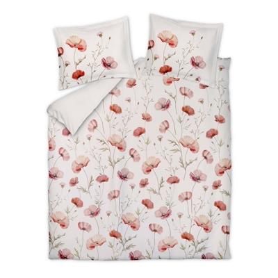 Vandyck Poppy Fields cream tan dekbedovertrek