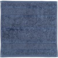 Cawö Cawö Noblesse2 Uni Gezichtsdoekje 30x30 Nachtblau