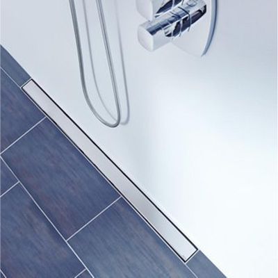 Aco Flexdrain e douchegoot met flens 78,7x8,7cm rvs z338674