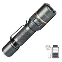 LED's Work Oplaadbare LED Zaklamp - 450 Lumen - IPX7 Waterdicht - Met 3 lichtstanden LED's Work Oplaadbare LED Zaklamp - 450 Lumen - IPX7 Waterdicht - Met 3 lichtstanden