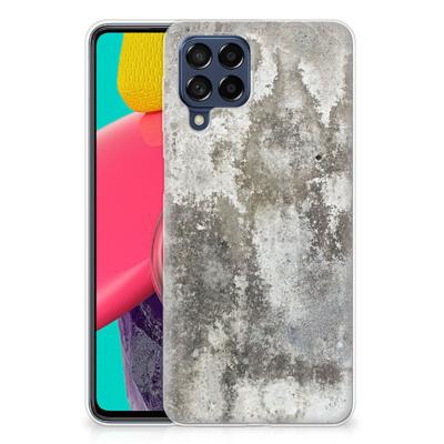 Samsung Galaxy M53 | TPU | Siliconen hoesje | Beton Print