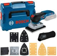 Bosch Blauw GSS 18V-13 | Accu Vlakschuurmachine | 18V | Zonder accu&apos;s en lader | Incl. accessoires | In L-Boxx - 06019L0101