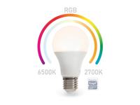 Smart wifi rgb-lamp koudwit & warmwit e27 a60 - Velleman Smart wifi rgb-lamp koudwit & warmwit e27 a60 - Velleman