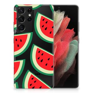 Samsung Galaxy S21 Ultra Siliconen Case Watermelons