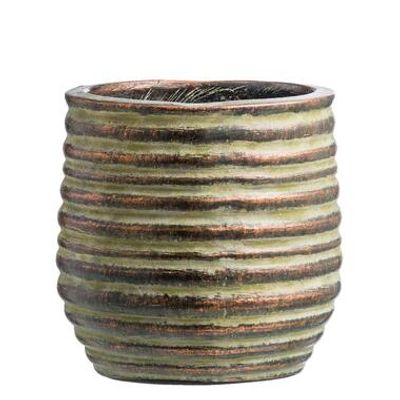 Bloempot Lucien - groen - 15xØ16 cm