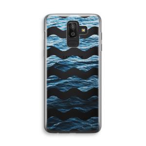 Oceaan: Samsung Galaxy J8 (2018) Transparant Hoesje